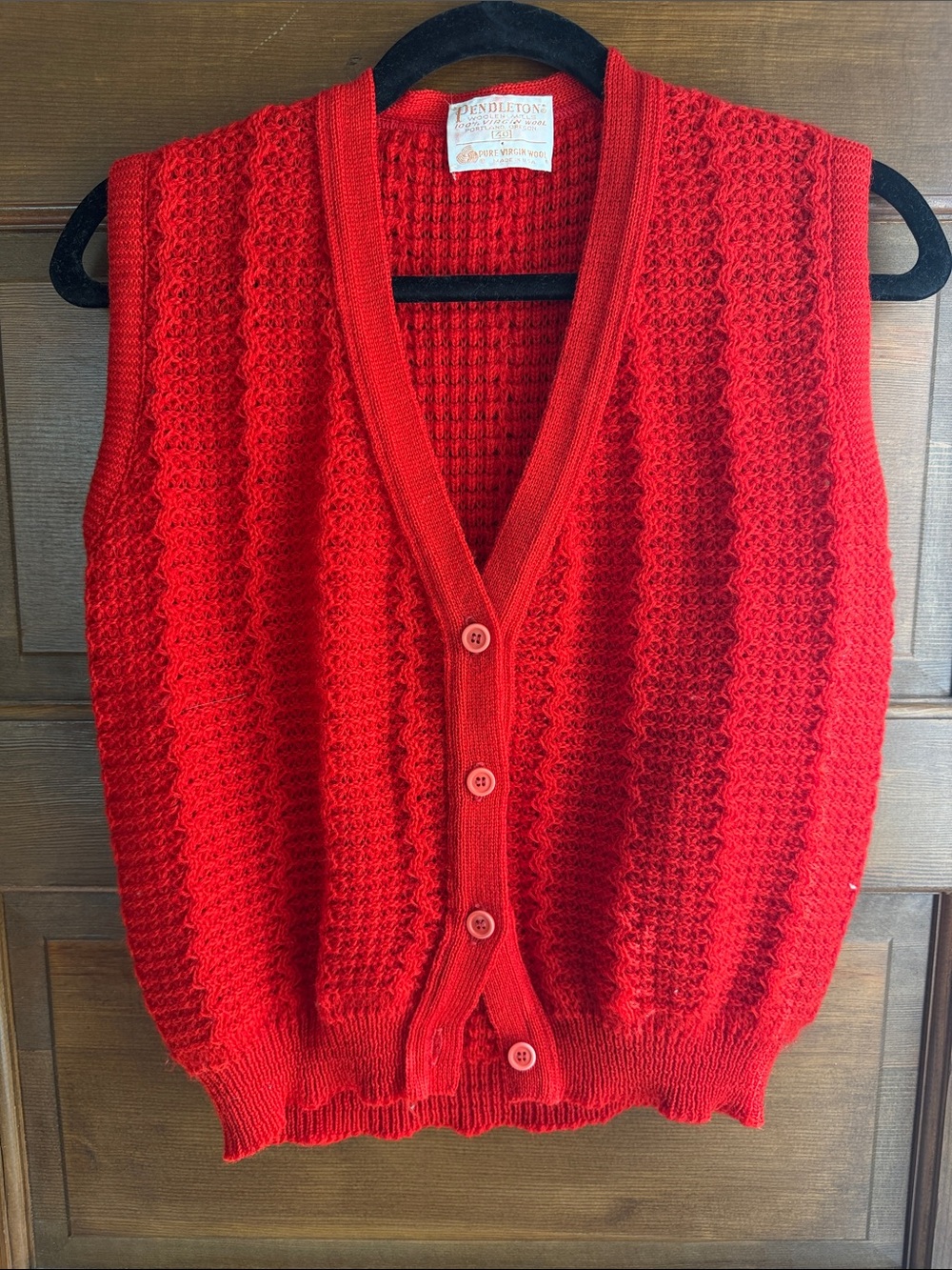 VINTAGE PENDLETON WOOLEN MILLS SWEATER VEST 🍓
